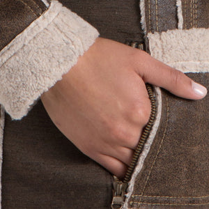 YKK Zippered hand warmer pockets