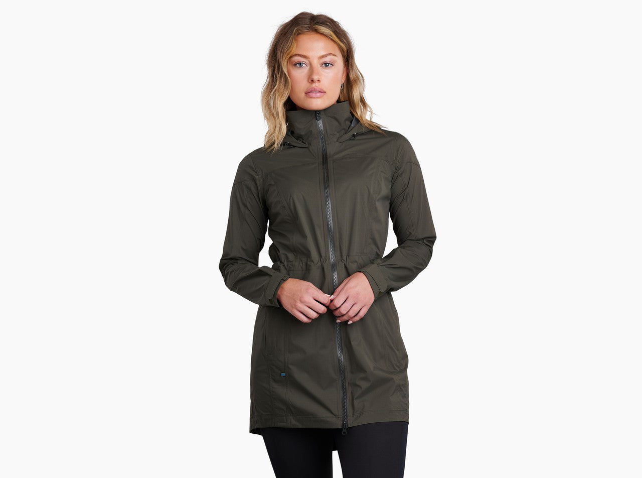 Stay Dry in Style with the Kuhl Jetstream Trench Rain Jacket